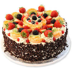 1 Kg Black Forest Fruit Cake
