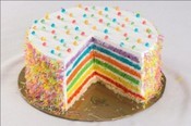 Rainbow cake 1.5 kg