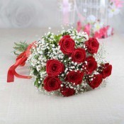 12 Red Rose Bouquet