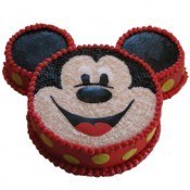 Mickey Mouse Shape Cake 3 kg