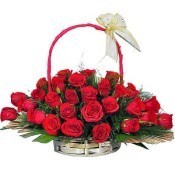 30 Red Roses arrangement