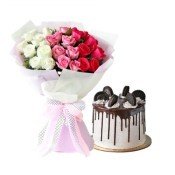 Sobber Roses with Oreo Cake