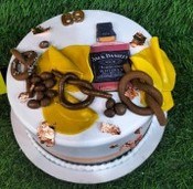 Whisky Theme Cake