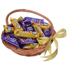 Basket of Mixed Chocolates