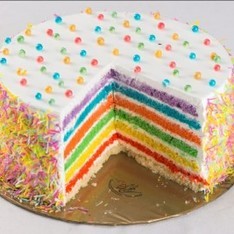 Rainbow cake 1.5 kg