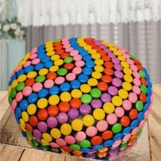 Chocolate Gems cake