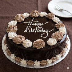 Classic Chocolate Birthday Cake