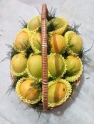 Ratnagiri Alphonso Mango Cane Basket