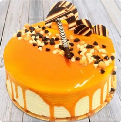 half kg Butterscotch Cake