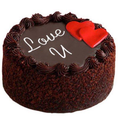 Love U Cake 1 Kg Eggless