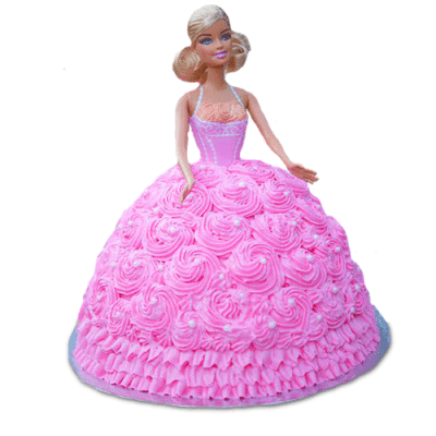 Barbie Cake Black Forest 2 Kgs