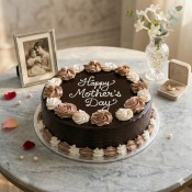 Delightful Mother’s Day Chocolate Cake