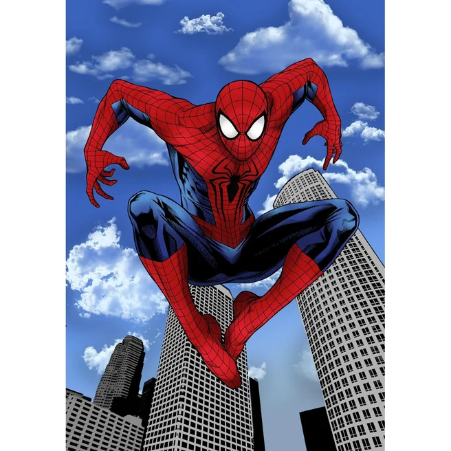 Spiderman photo cake 1 kg truffle cake