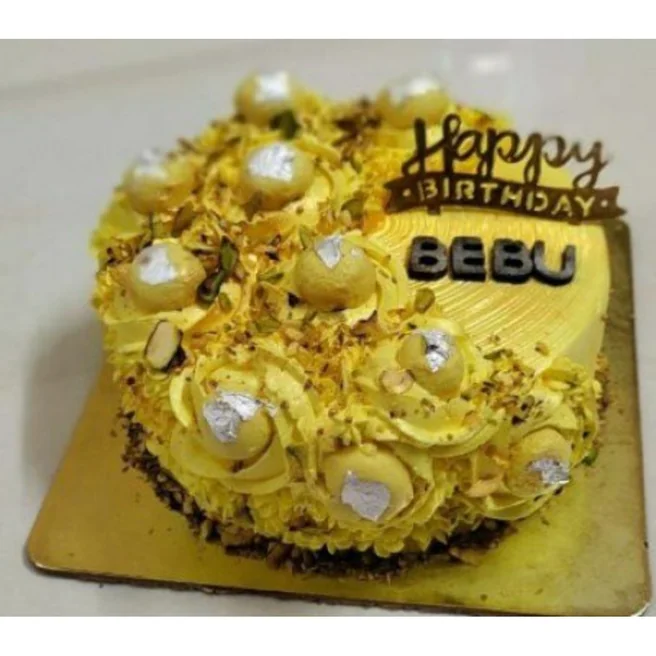 Butter Scotch Rasmalai Cake