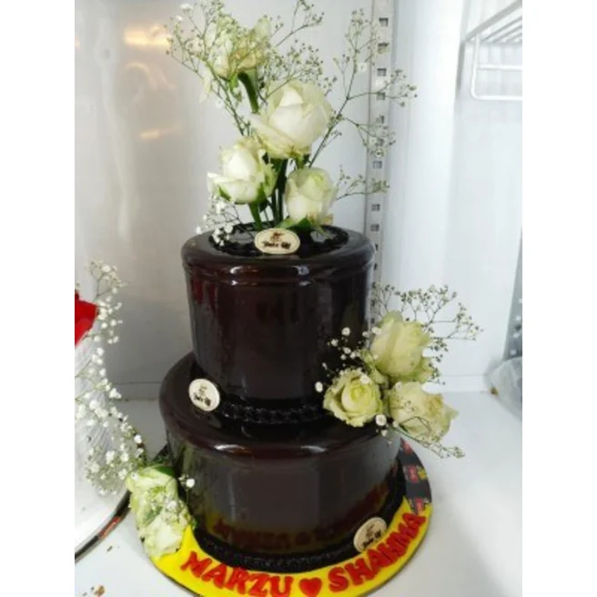Two Tier Choco Truffle cake